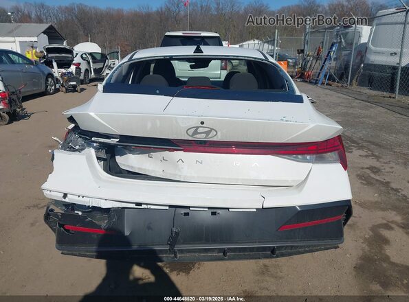 KMHLS4DGXSU070490 2025 HYUNDAI ELANTRA Белый 