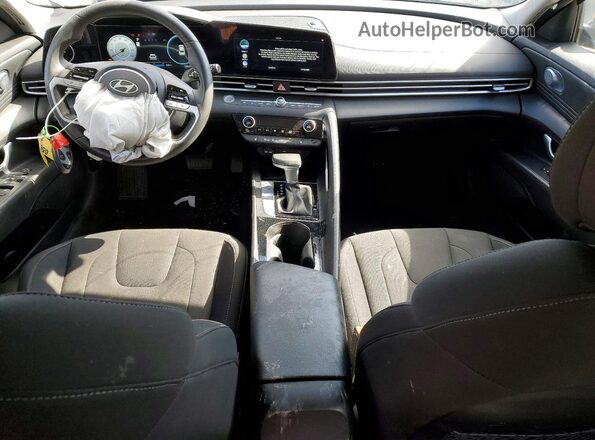 KMHLS4DGXSU907335 2025 HYUNDAI ELANTRA Black Вид панелі приладів