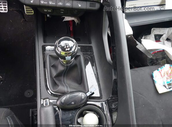 KMHLW4DK2SU033720 2025 HYUNDAI ELANTRA N Black წინა პანელის ხედი