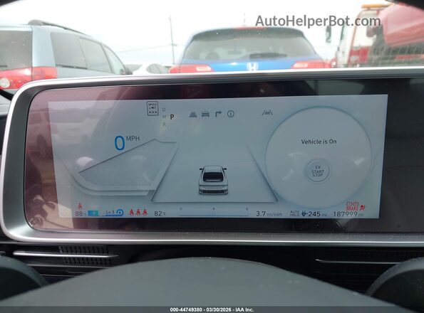 KMHM34AA2PA033492 2023 HYUNDAI IONIQ 6 Gray 