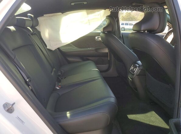 KMHM34AA2PA049255 2023 HYUNDAI IONIQ White Rear seats view
