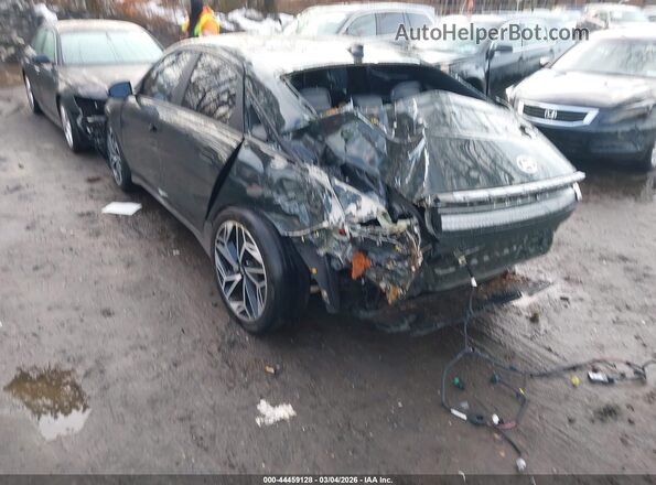 KMHM34AA3PA037731 2023 HYUNDAI IONIQ 6 Черный Вид спереди