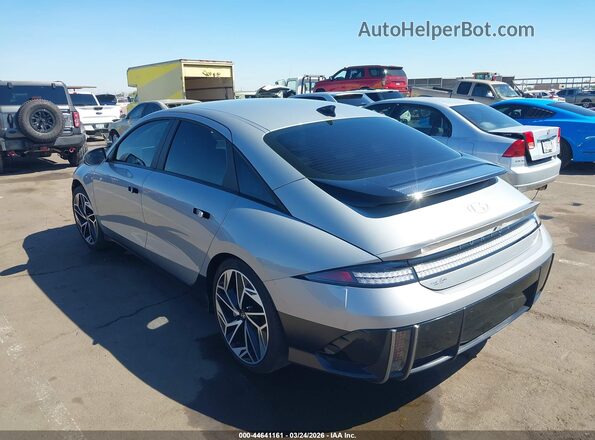 KMHM34AA4RA075956 2024 HYUNDAI IONIQ 6 Silver Trasero izquierdo