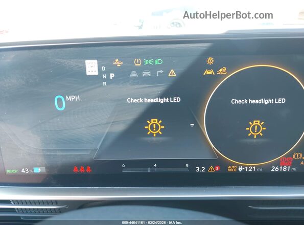 KMHM34AA4RA075956 2024 HYUNDAI IONIQ 6 Silver Vista de los asientos traseros