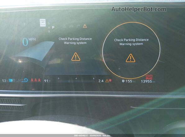 KMHM34AA4SA090897 2025 HYUNDAI IONIQ 6 Gray Հետևի նստատեղերի տեսք