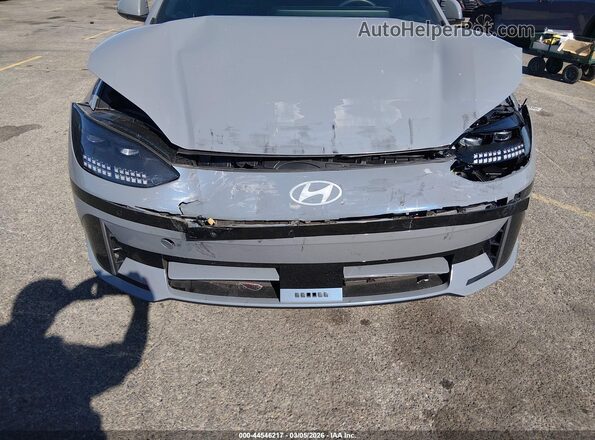 KMHM34AA4SA090897 2025 HYUNDAI IONIQ 6 Gray Դիմացի տեսք