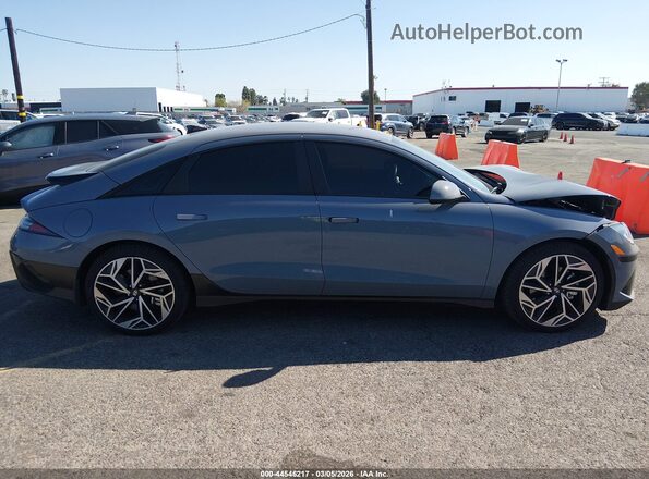 KMHM34AA4SA090897 2025 HYUNDAI IONIQ 6 Gray Սալոնի հետևի տեսք