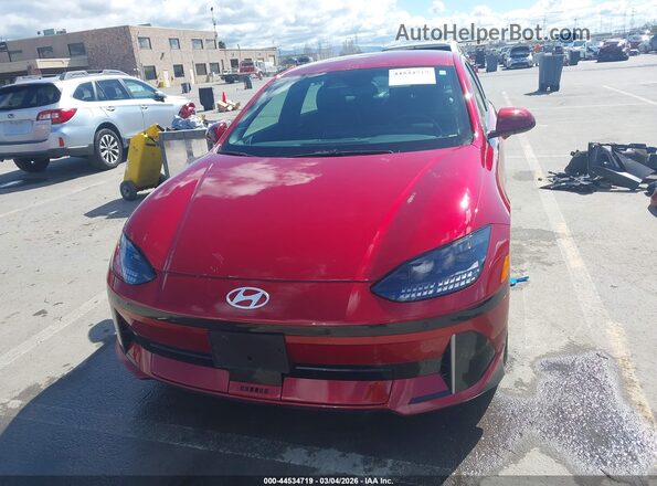 KMHM34AA5SA085756 2025 HYUNDAI IONIQ 6 Красный Вид задней части салона