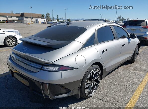 KMHM34AA7RA062179 2024 HYUNDAI IONIQ 6 Silver Հետևի աջ