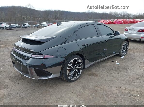 KMHM34AC3RA062987 2024 HYUNDAI IONIQ 6 Black Rear right