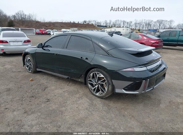 KMHM34AC3RA062987 2024 HYUNDAI IONIQ 6 Black Rear left