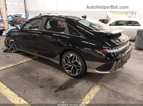 KMHM34AC4PA022933 2023 HYUNDAI IONIQ 6 Black Tył lewy