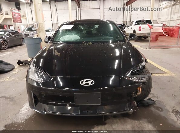 KMHM34AC4PA022933 2023 HYUNDAI IONIQ 6 Black Widok zestawu wskaźników