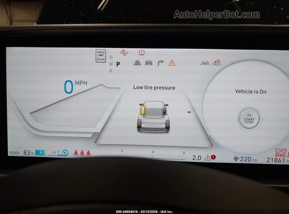 KMHM34AC4PA022933 2023 HYUNDAI IONIQ 6 Black Widok tylnych siedzeń