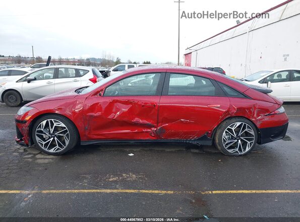 KMHM34AC6RA080271 2024 HYUNDAI IONIQ 6 Red 