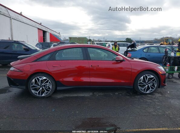 KMHM34AC6RA080271 2024 HYUNDAI IONIQ 6 Red Widok wnętrza 360 stopni
