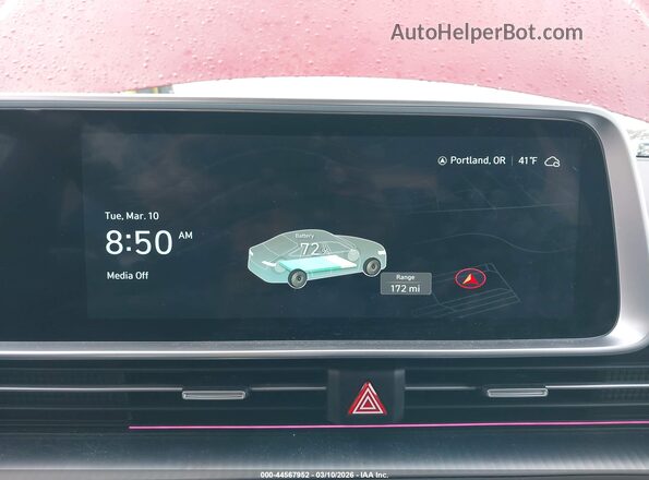 KMHM34AC6RA080271 2024 HYUNDAI IONIQ 6 Red 