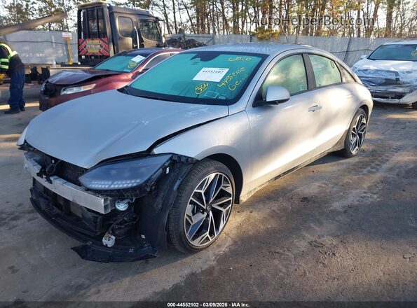KMHM34AC8RA062905 2024 HYUNDAI IONIQ 6 Green Առջևի ձախ երեք քառորդ տեսարան