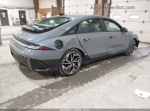 KMHM34AC8SA092136 2025 HYUNDAI IONIQ 6 Серый Задняя правая четверть
