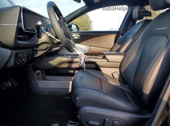 KMHM34AC9PA030137 2023 HYUNDAI IONIQ Black წინა სალონის ხედი