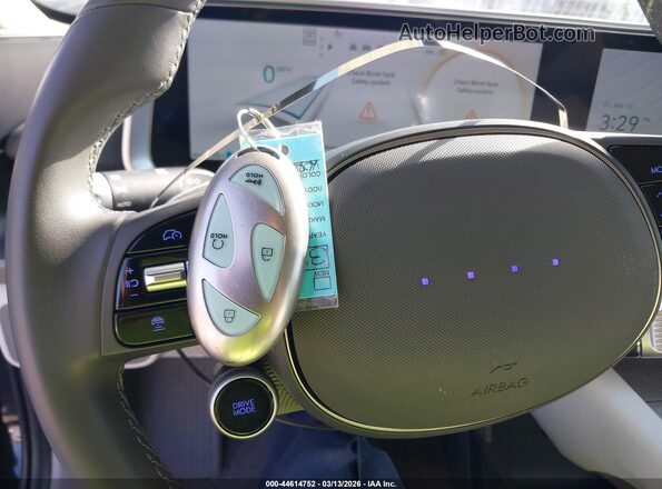 KMHM34AC9PA037332 2023 HYUNDAI IONIQ 6 Черный Вид панели приборов