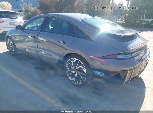 KMHM54AA2SA096983 2025 HYUNDAI IONIQ 6 Gray Задня ліва чверть