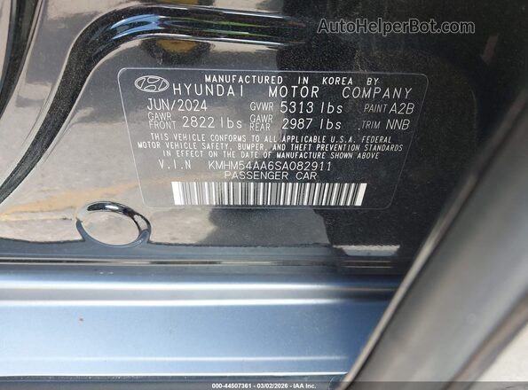 KMHM54AA6SA082911 2025 HYUNDAI IONIQ 6 Черный Вид подкапотного пространства
