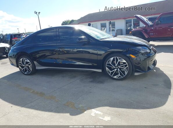 KMHM54AA6SA082911 2025 HYUNDAI IONIQ 6 Черный Вид задней части салона