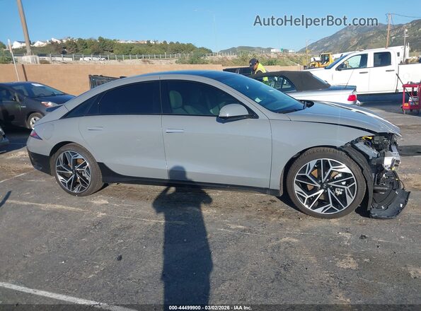 KMHM54AAXSA116719 2025 HYUNDAI IONIQ 6 Gray სალონის 360-გრადუსიანი ხედი