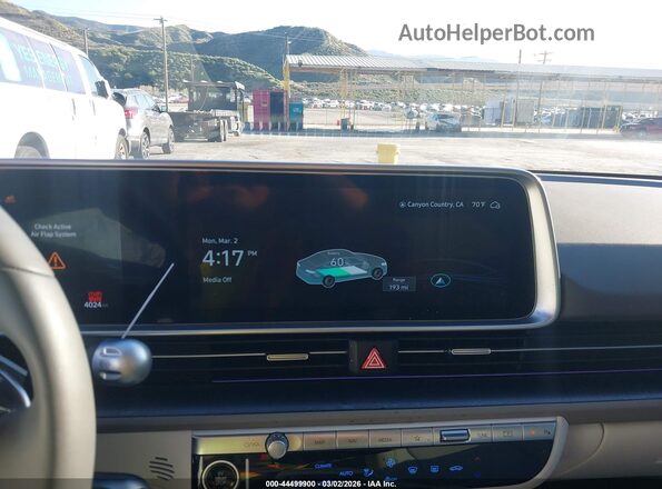 KMHM54AAXSA116719 2025 HYUNDAI IONIQ 6 Gray 