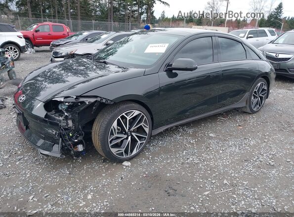 KMHM54AC0PA047483 2023 HYUNDAI IONIQ 6 Black 