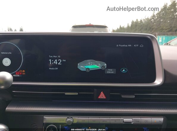 KMHM54AC0PA047483 2023 HYUNDAI IONIQ 6 Black 