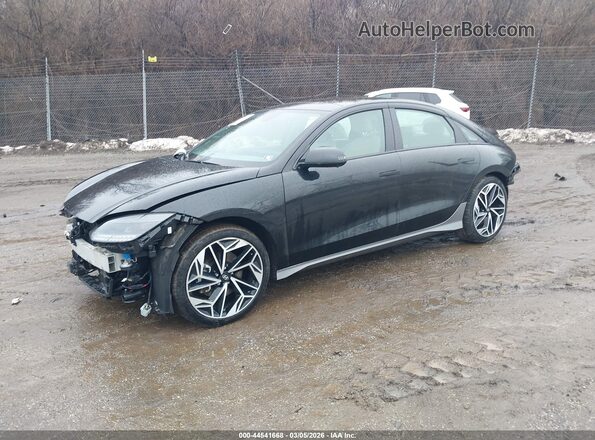 KMHM54AC2PA026926 2023 HYUNDAI IONIQ 6 Black 