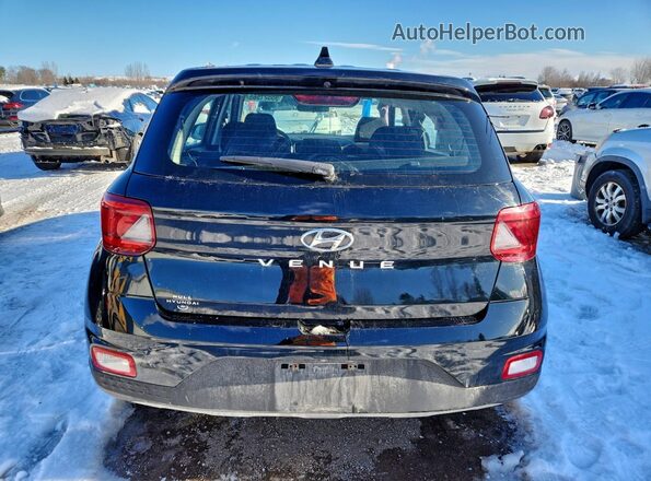 KMHRB8A31MU068357 2021 HYUNDAI VENUE Black Вид ззаду