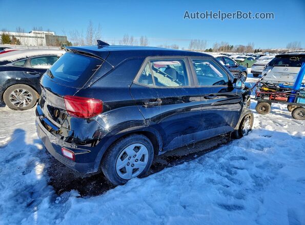 KMHRB8A31MU068357 2021 HYUNDAI VENUE Black Задня права чверть