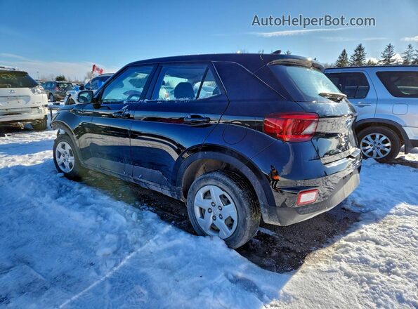 KMHRB8A31MU068357 2021 HYUNDAI VENUE Black Задня ліва чверть