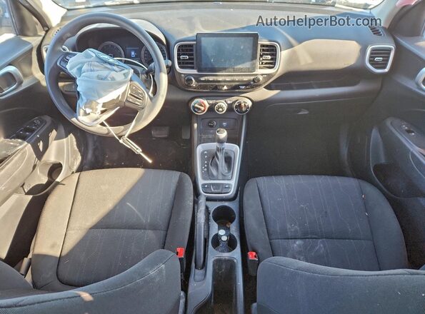 KMHRB8A31MU068357 2021 HYUNDAI VENUE Black Вид панелі приладів
