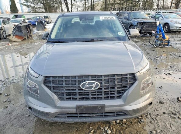 KMHRB8A33MU070109 2021 HYUNDAI VENUE Gray წინა ხედი