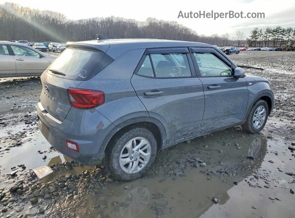 KMHRB8A33MU070109 2021 HYUNDAI VENUE Gray უკანა მარჯვენა