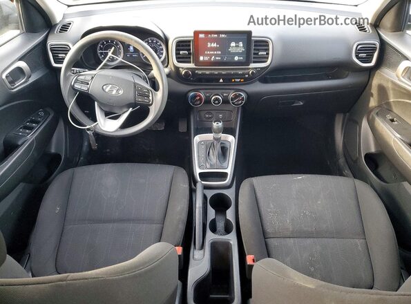 KMHRB8A33MU070109 2021 HYUNDAI VENUE Gray წინა პანელის ხედი