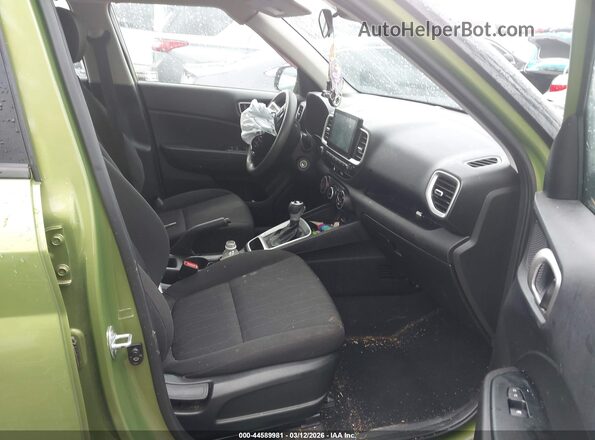 KMHRB8A36MU070086 2021 HYUNDAI VENUE Green Սալոնի դիմացի տեսք