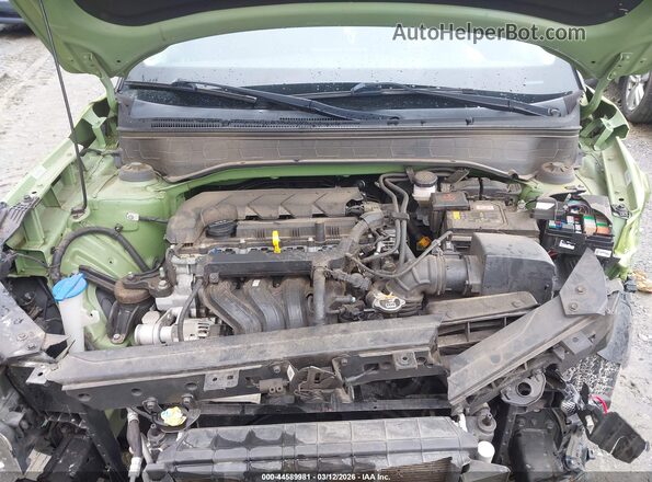 KMHRB8A36MU070086 2021 HYUNDAI VENUE Green Հետևի տեսք