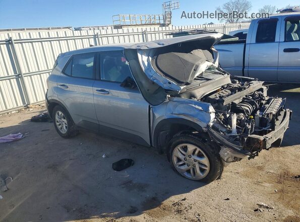 KMHRB8A37MU065897 2021 HYUNDAI VENUE Silver Front right