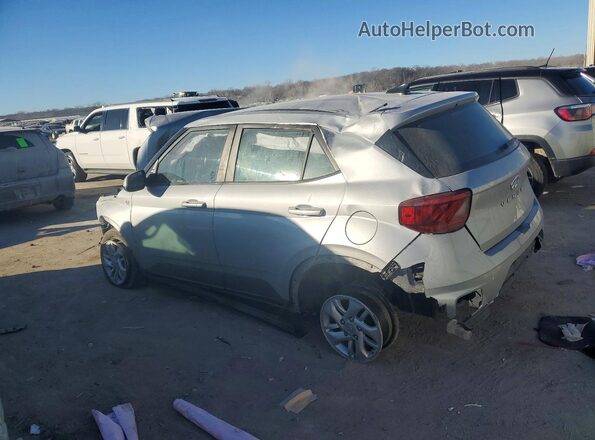 KMHRB8A37MU065897 2021 HYUNDAI VENUE Silver Rear left