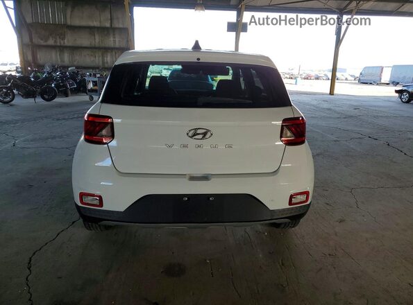 KMHRB8A3XMU064405 2021 HYUNDAI VENUE White Սալոնի դիմացի տեսք