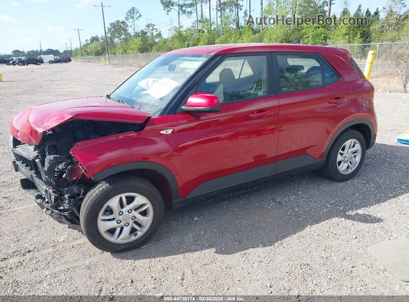 KMHRB8A3XMU067398 2021 HYUNDAI VENUE Red Front left