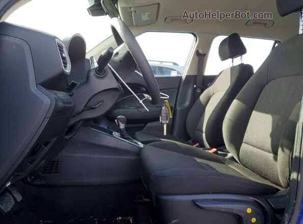 KMHRB8A3XMU099980 2021 HYUNDAI VENUE Blue Widok wnętrza z przodu