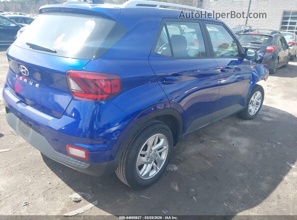 KMHRC8A30LU032364 2020 HYUNDAI VENUE Blue Задня права чверть