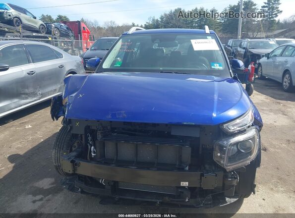 KMHRC8A30LU032364 2020 HYUNDAI VENUE Blue Вид задньої частини салону