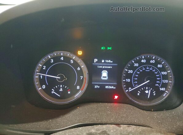 KMHRC8A31NU143749 2022 HYUNDAI VENUE White Սարքավորումների վահանակի տեսք